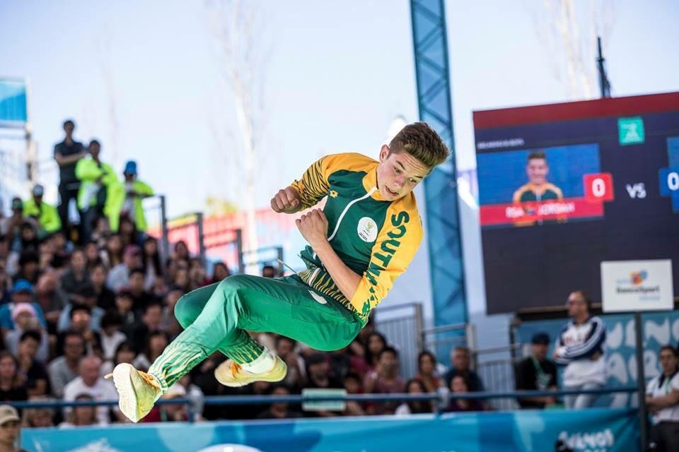 Jordan Smith Olympic Representative of South Africa in the Youth Olympics 2018 only at DanceWeb Studio Randburg South Africa 3